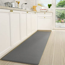 Load image into Gallery viewer, Kitchen Rugs, Cushioned Anti-Fatigue Kitchen Runner, Non Skid Waterproof Comfort Standing Floor Mat, 17&quot;x70&quot;, Grey
