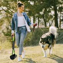 Load image into Gallery viewer, Pooper Scooper for Large Small Dogs, Foldable Dog Poop Waste Pick Up Shovel, Durable Spring Easy to Use Perfect for Grass,Dirt,Gravel
